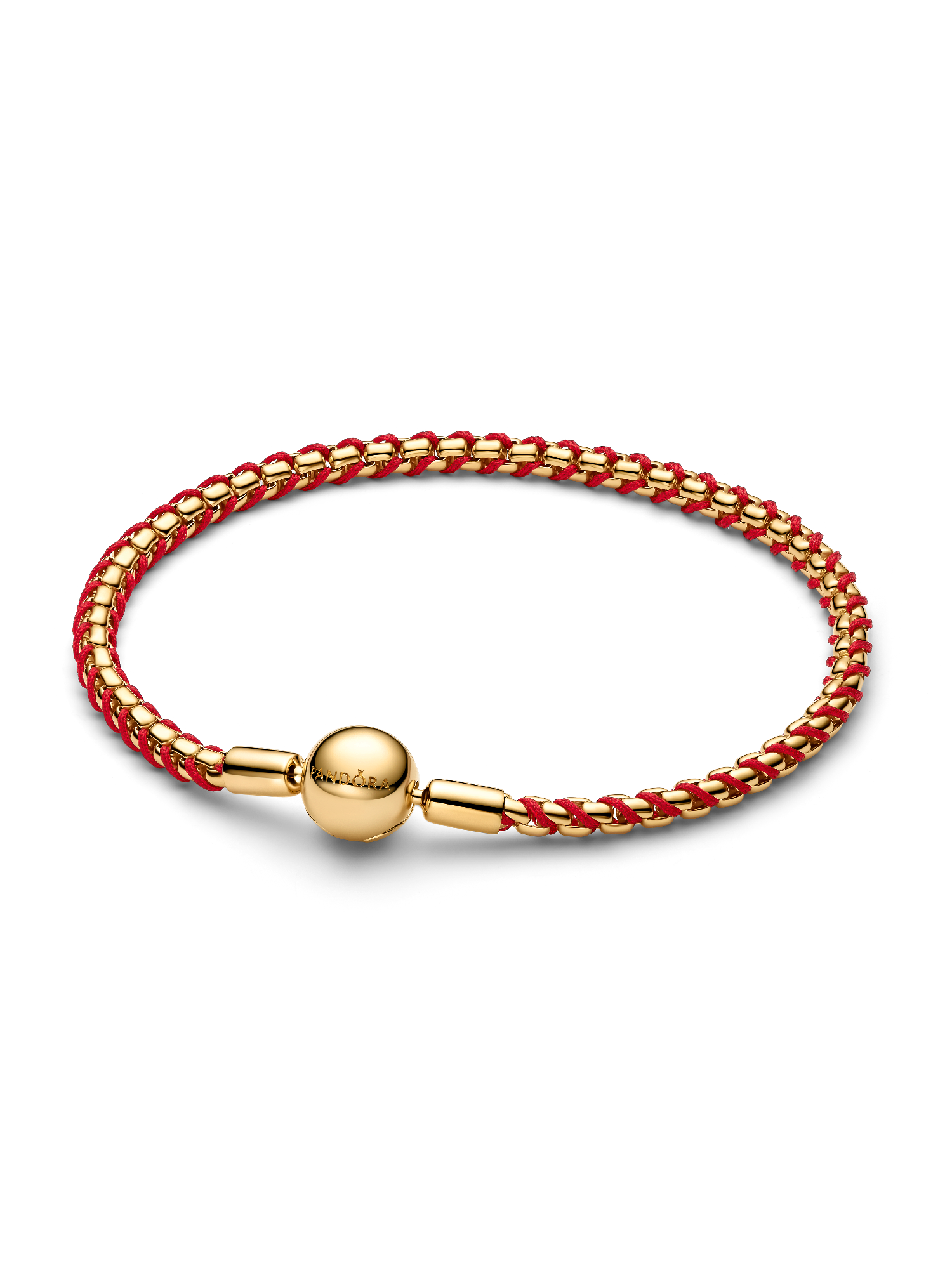 Rood Koord Chain Armband