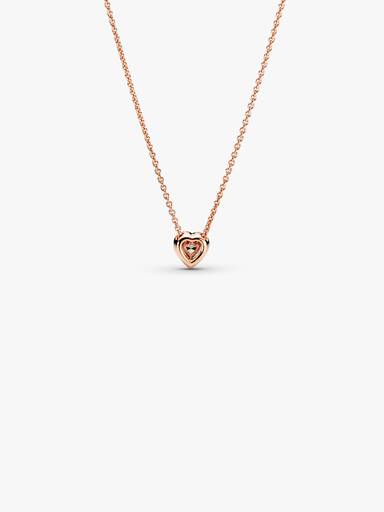 Collier Cœur Scintillant