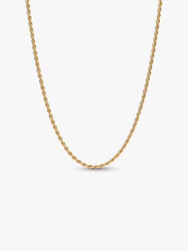 Collier Maille Tressée