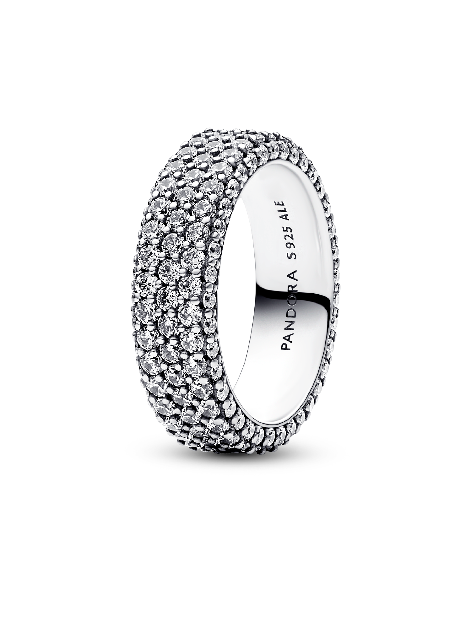 Driedubbele Pavé Ring