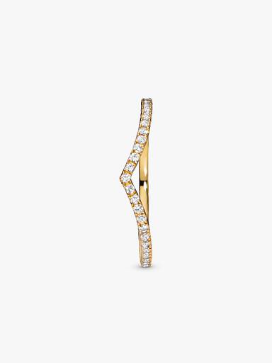 Sprankelende Wishbone Ring