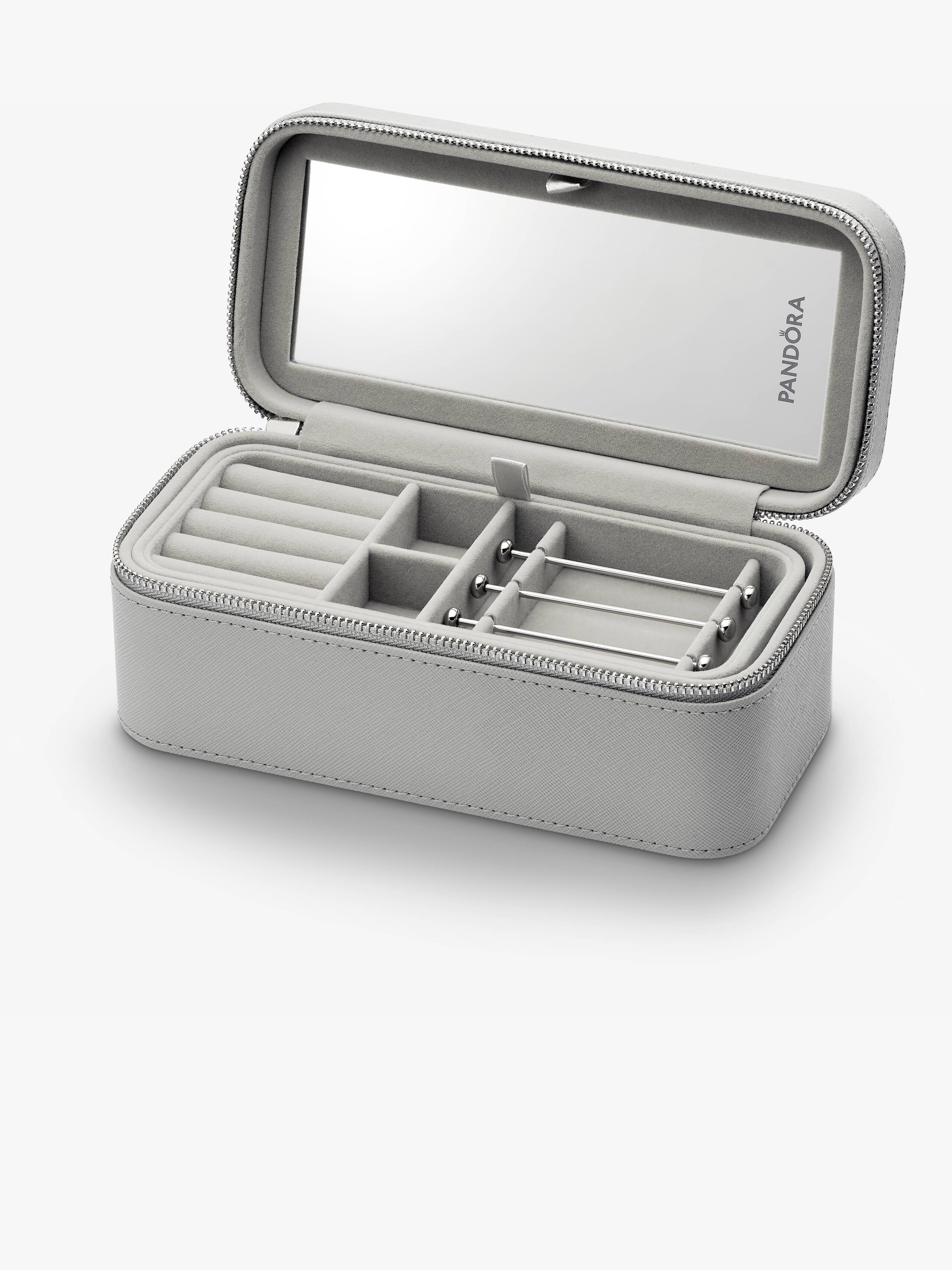 Jewellery travel box grey
