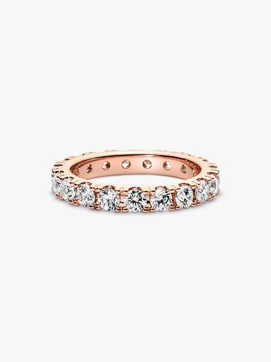 Bague Éternité Rang Scintillant