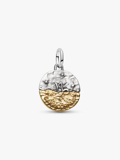 Charm Médaillon Zodiaque Capricorne