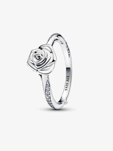 Bague Rose en Fleur