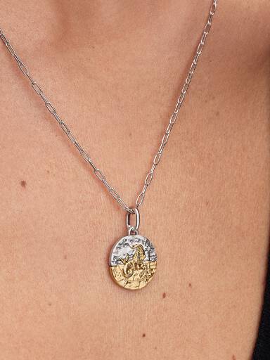 Charm Médaillon Zodiaque Capricorne