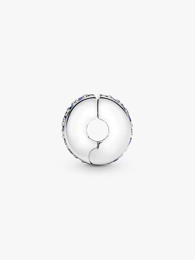 Blauwe Pavé Clip Bedel