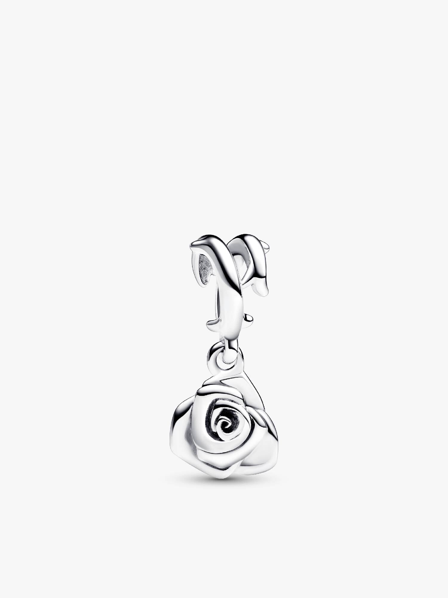 Charm Pendant Rose en Fleur