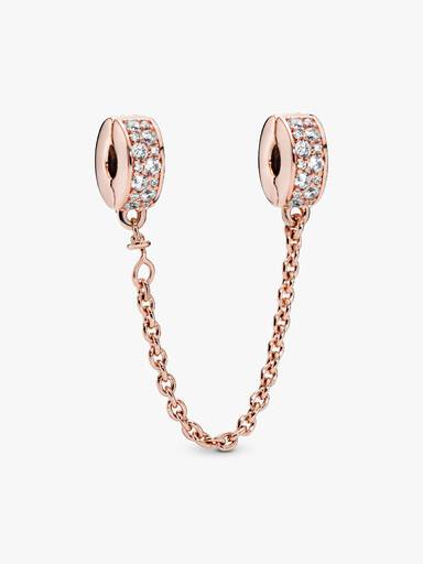 Transparante Pavé Veiligheidsketting