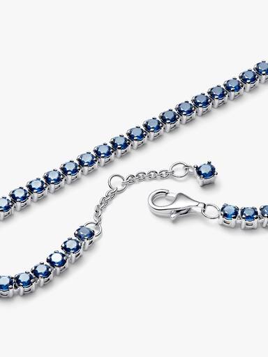 Bracelet Rivière Bleu Scintillant