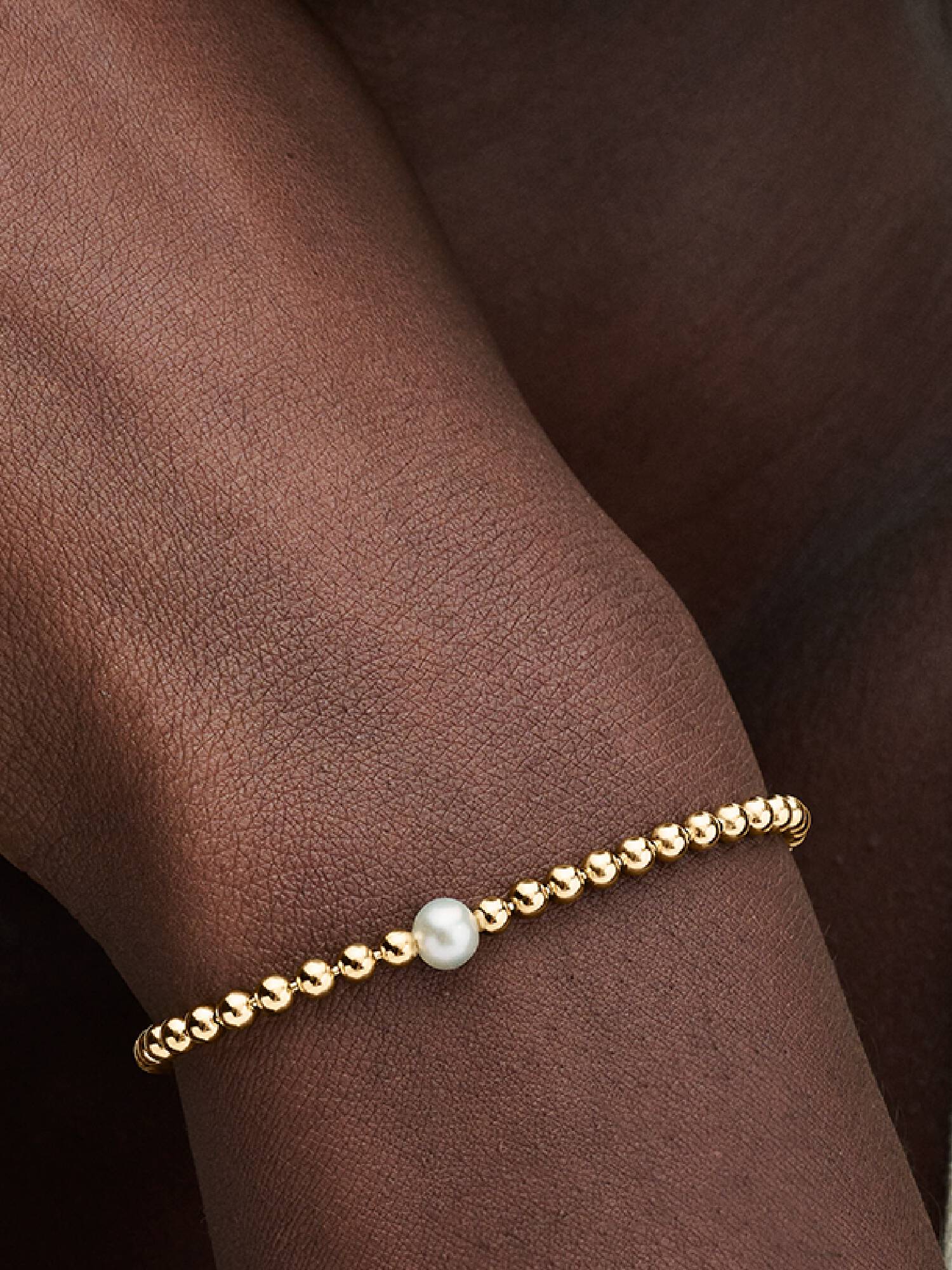 Behandelde Gecultiveerde Zoetwaterparel en Kralen Armband