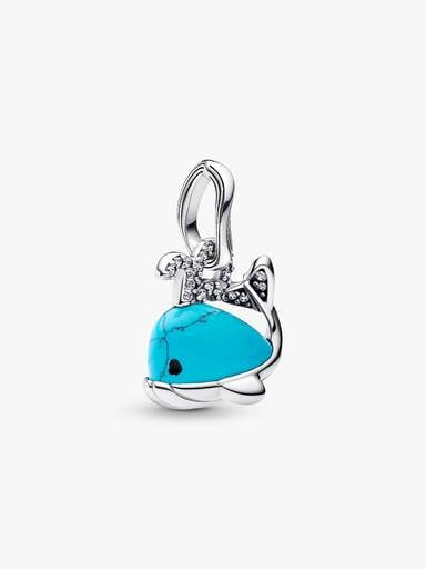 Turquoise Walvis Hangende Bedel