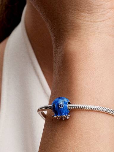 Oceaan Bubbels en Golven Octopus Bedel