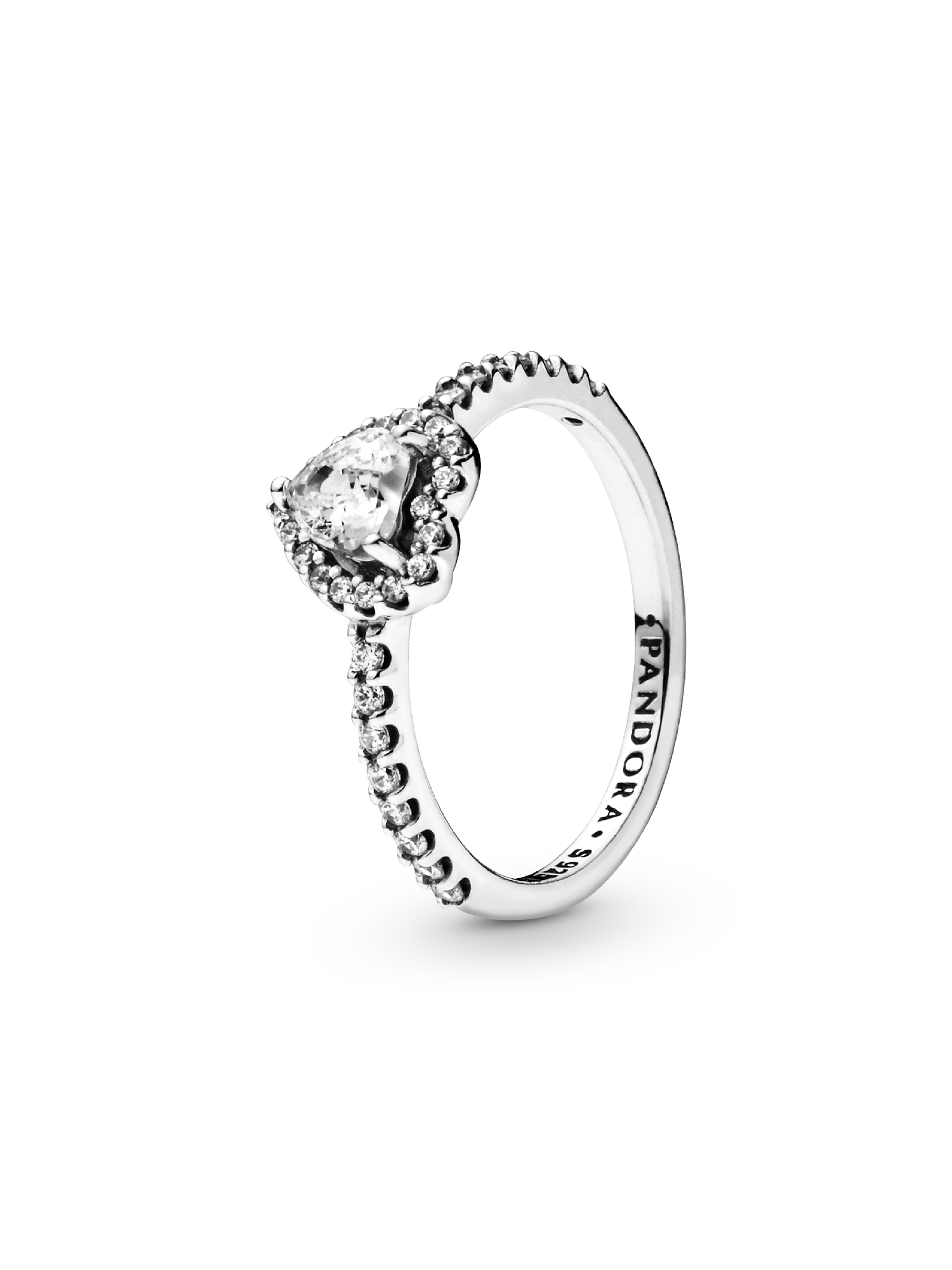 Bague Cœur Élevé