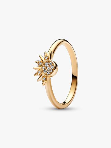 Bague Céleste Soleil Scintillant