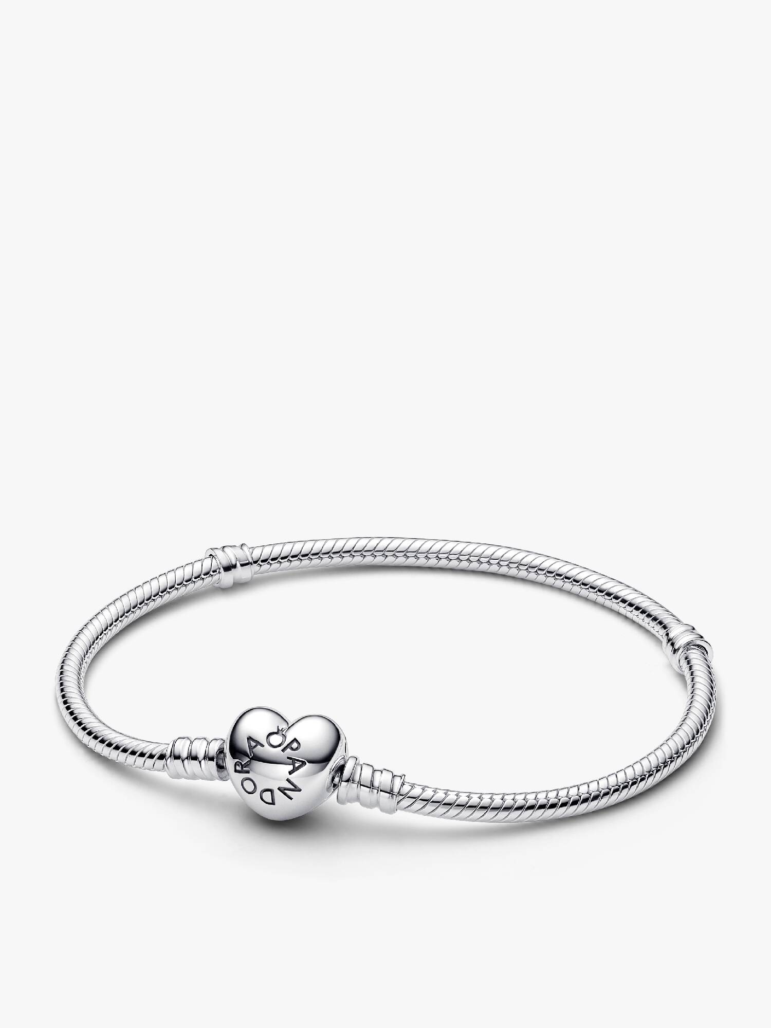 Hart en Snake Chain Armband