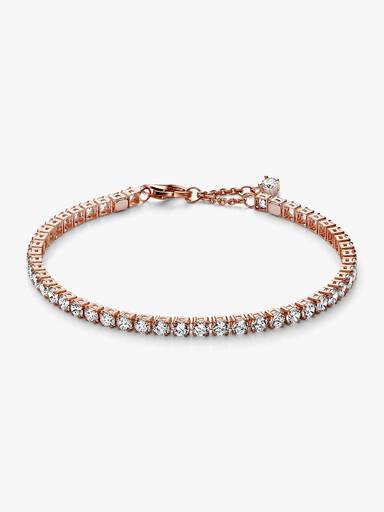 Sprankelende tennisarmband
