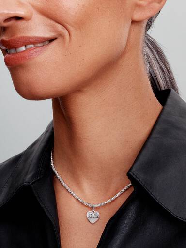 Charm Pendant Cœur d'Amour Gravable