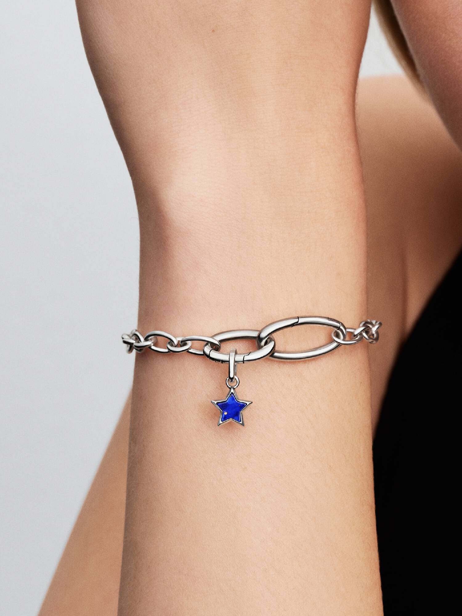 Blauwe Ster Mini Hangende Bedel