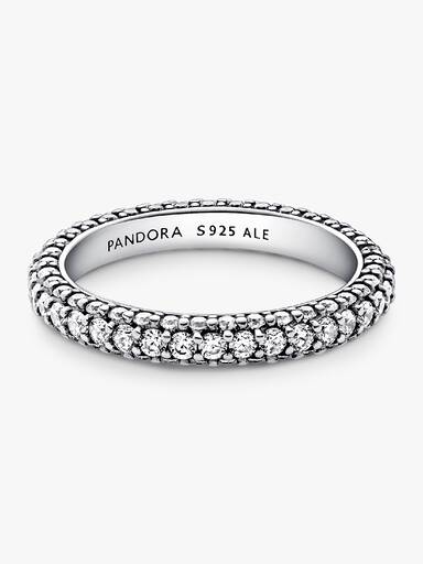 Pandora Timeless enkele rij pavé ring
