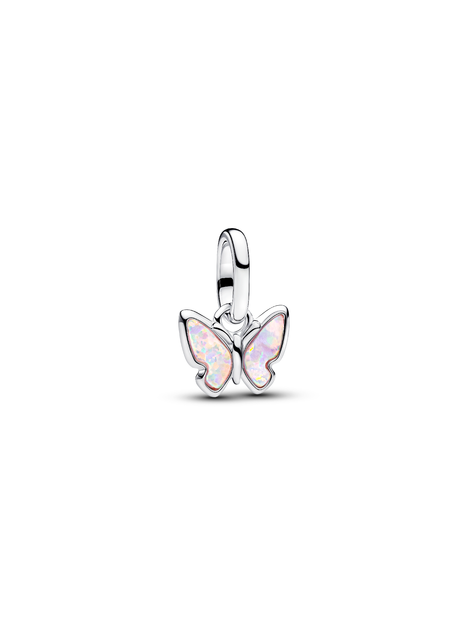 Mini Dangle Papillon Rose 