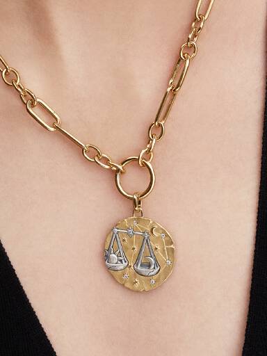 Charm Médaillon XL Zodiaque Balance