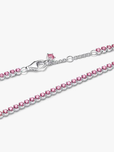 Petit Bracelet Rivière Rose