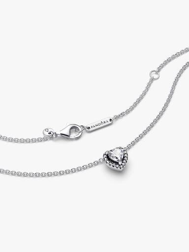 Collier Cœur Surélevé