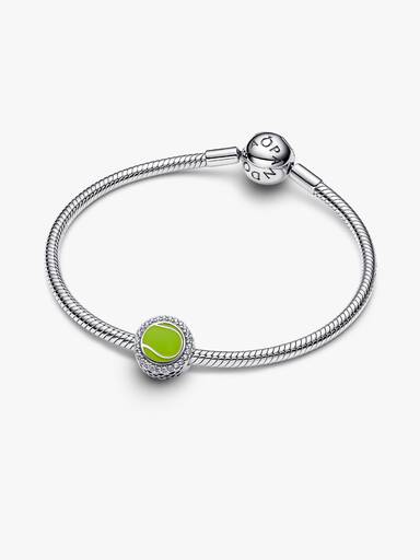 Charm balle de tennis gravable