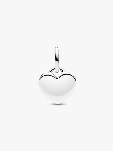 Charm pendentif bleu scintillant