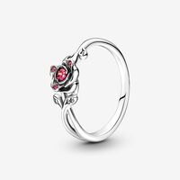 Disney Belle en het Beest Roos Ring | Sterling zilver | Pandora BE