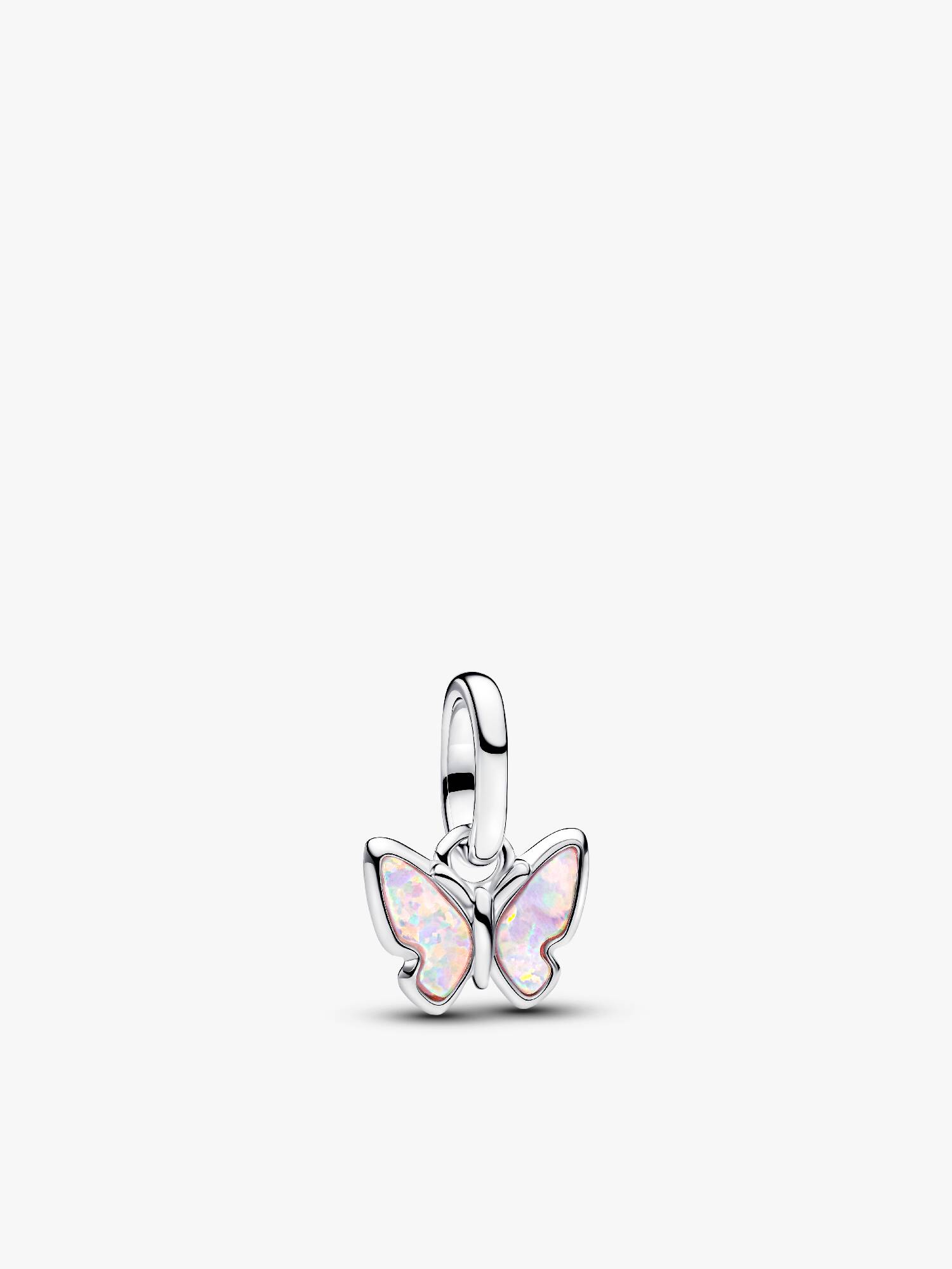 Mini Dangle Papillon Rose 