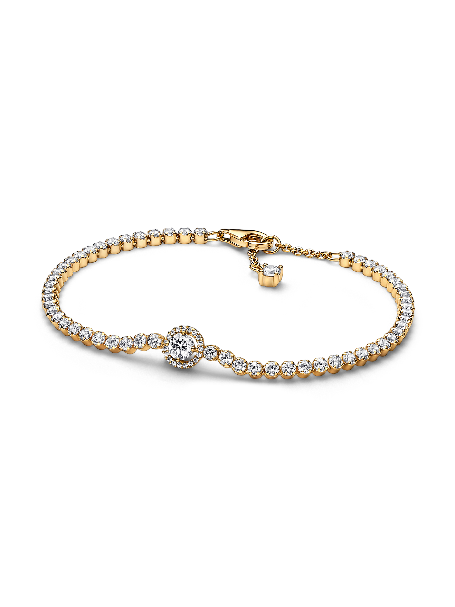 Bracelet Rivière Halo Scintillant