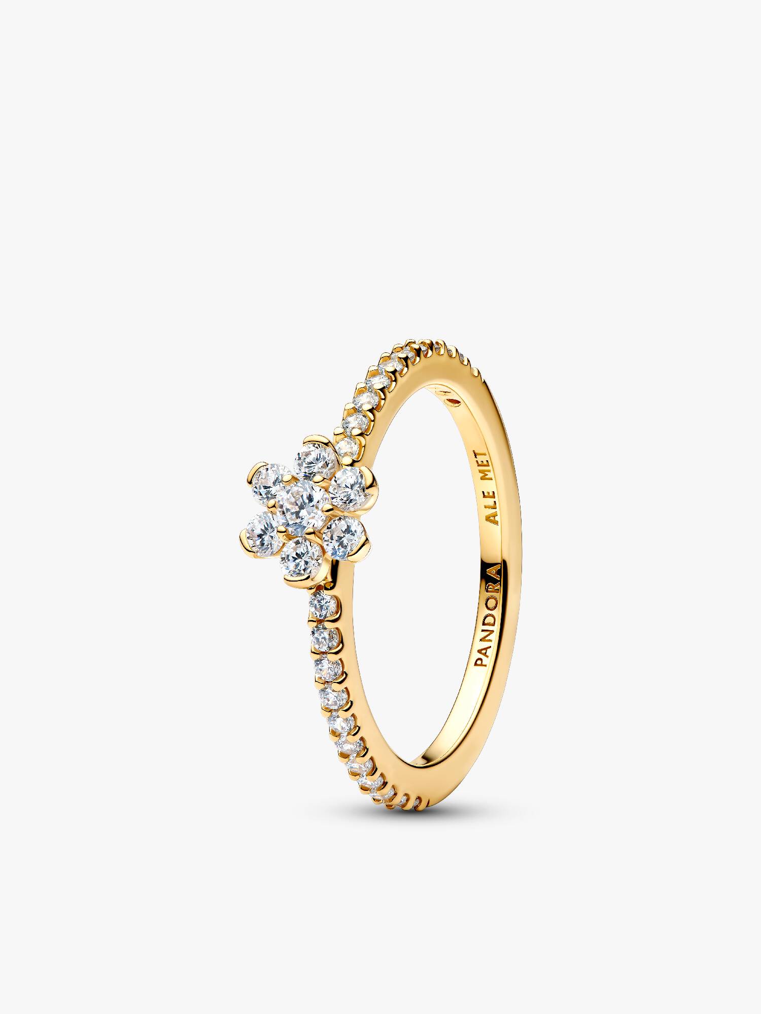 Bague Fleur Scintillante