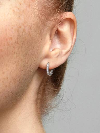 Créoles Cœur Pavé