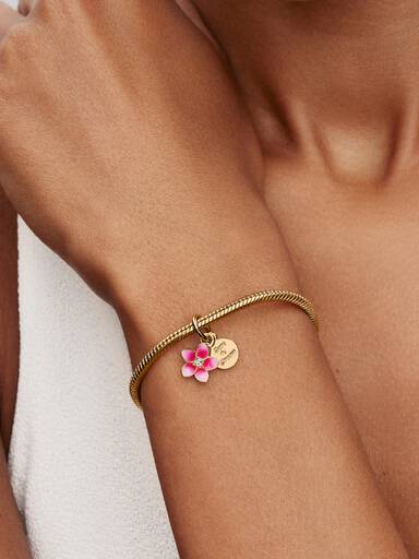 Charm Pendant Disney Vaiana Fleur