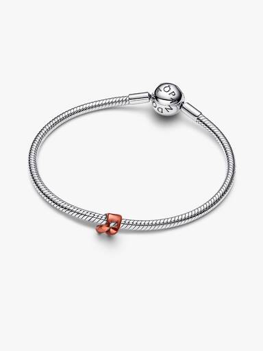 Mini Charm Note de Musique Orange