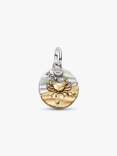 Charm Médaillon Zodiaque Cancer