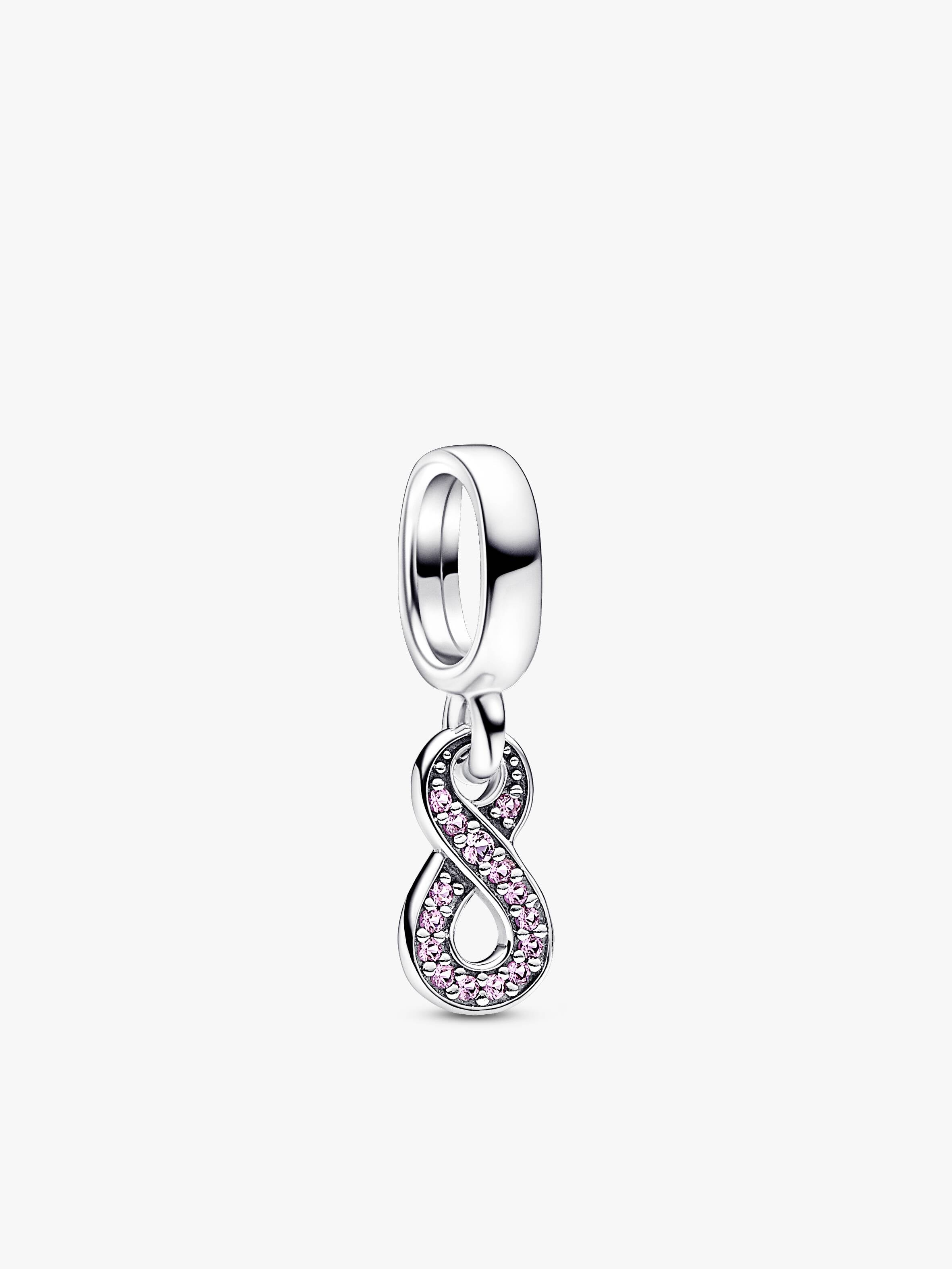 Charm Pendant Infini Scintillant