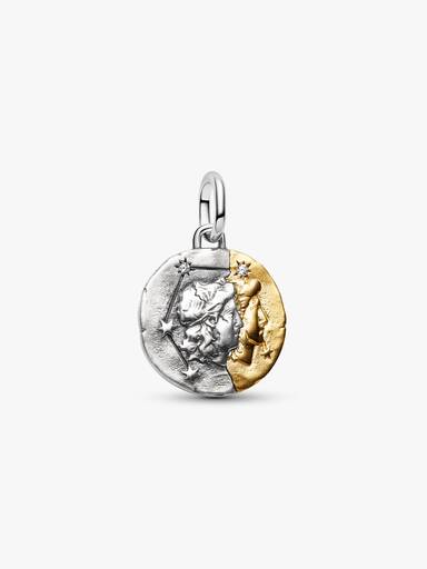 Charm Médaillon Zodiaque Gémeaux