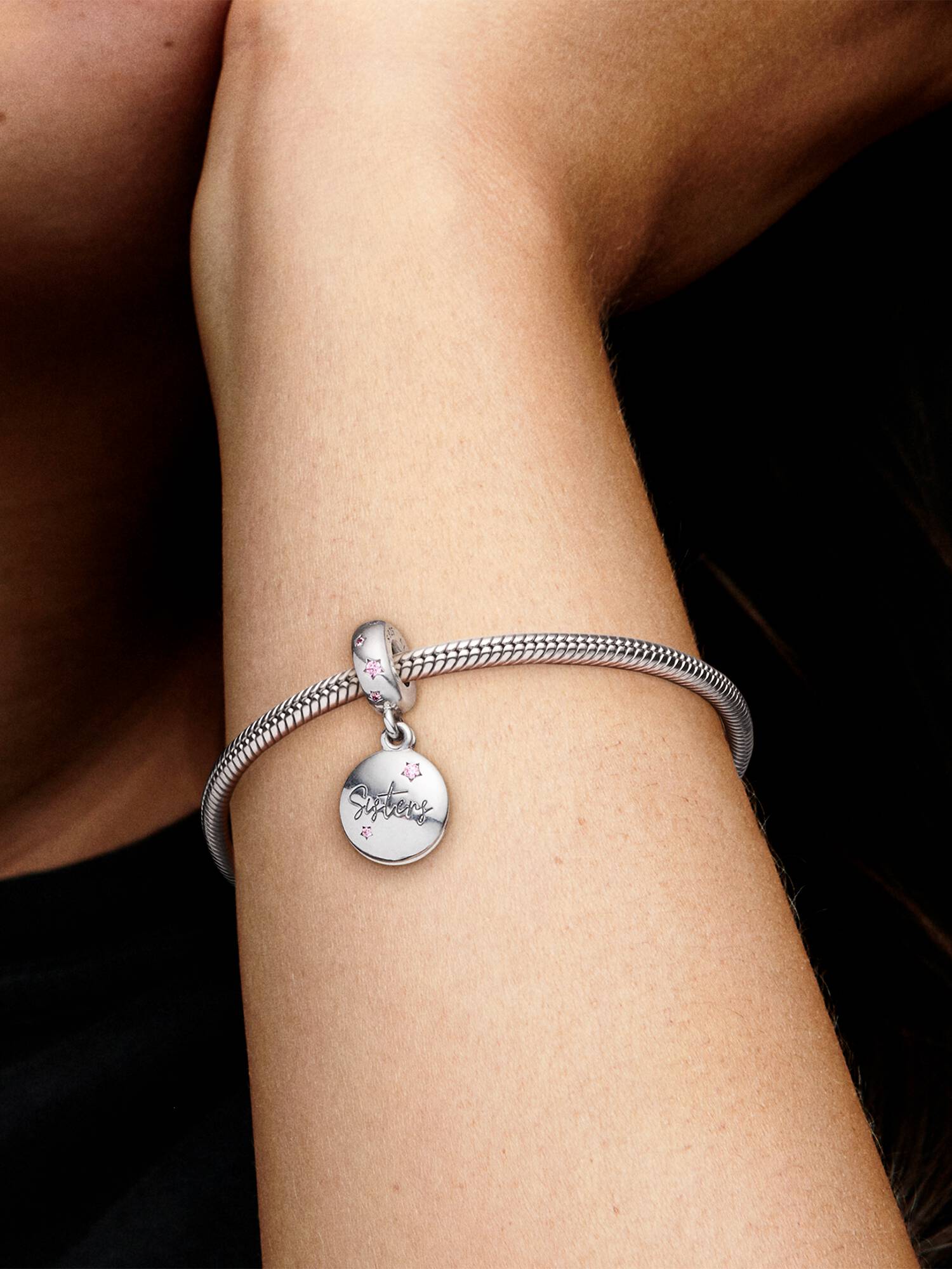 Charm Pendant Sœurs Pour Toujours