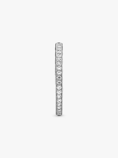 Bague cœurs scintillants