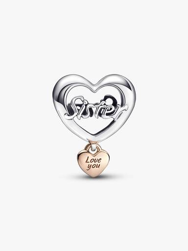 Love You Sister Heart Bedel