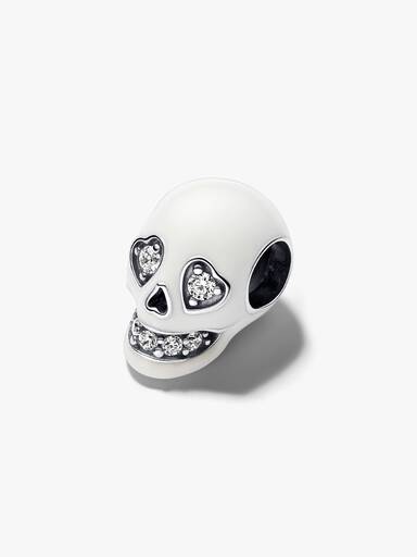 Glow-in-the-dark sprankelende schedelbedel