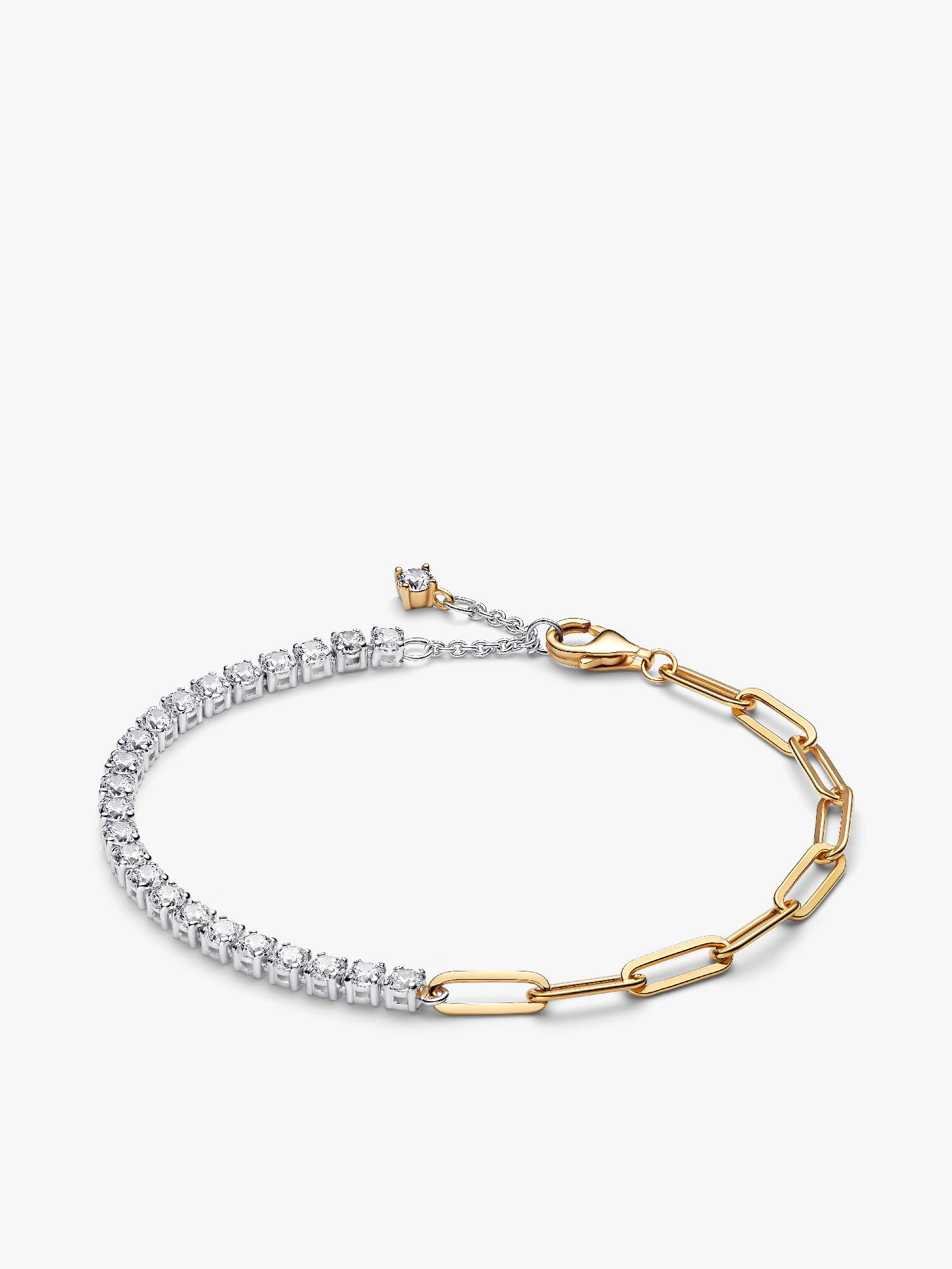 Schakel- en tennisarmband