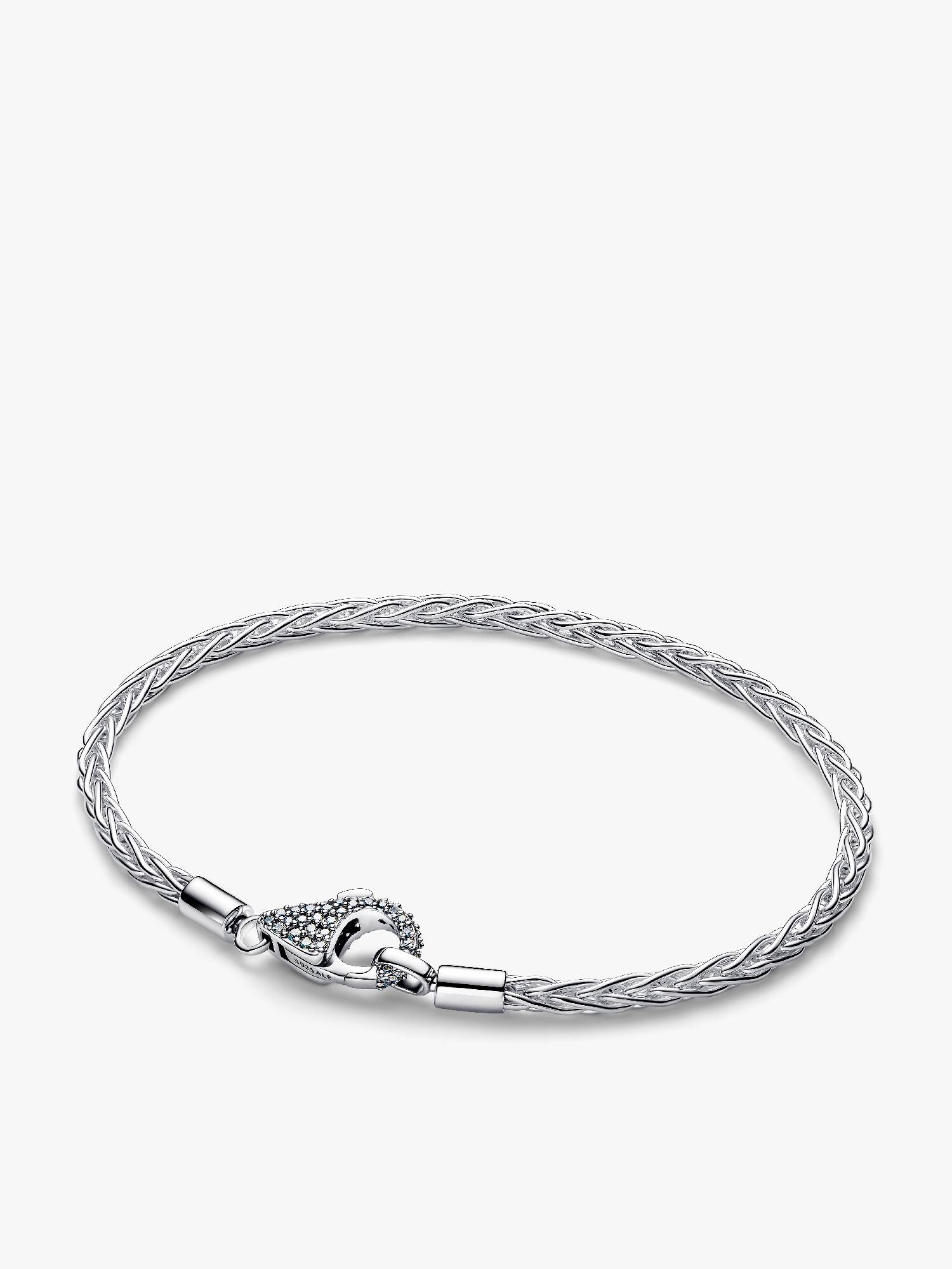 Pavé Sluiting Foxtail Bedelarmband 