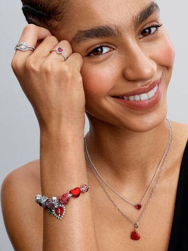 Charm Cœur Rose