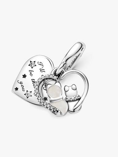 Charm Pendant Chats & Cœurs