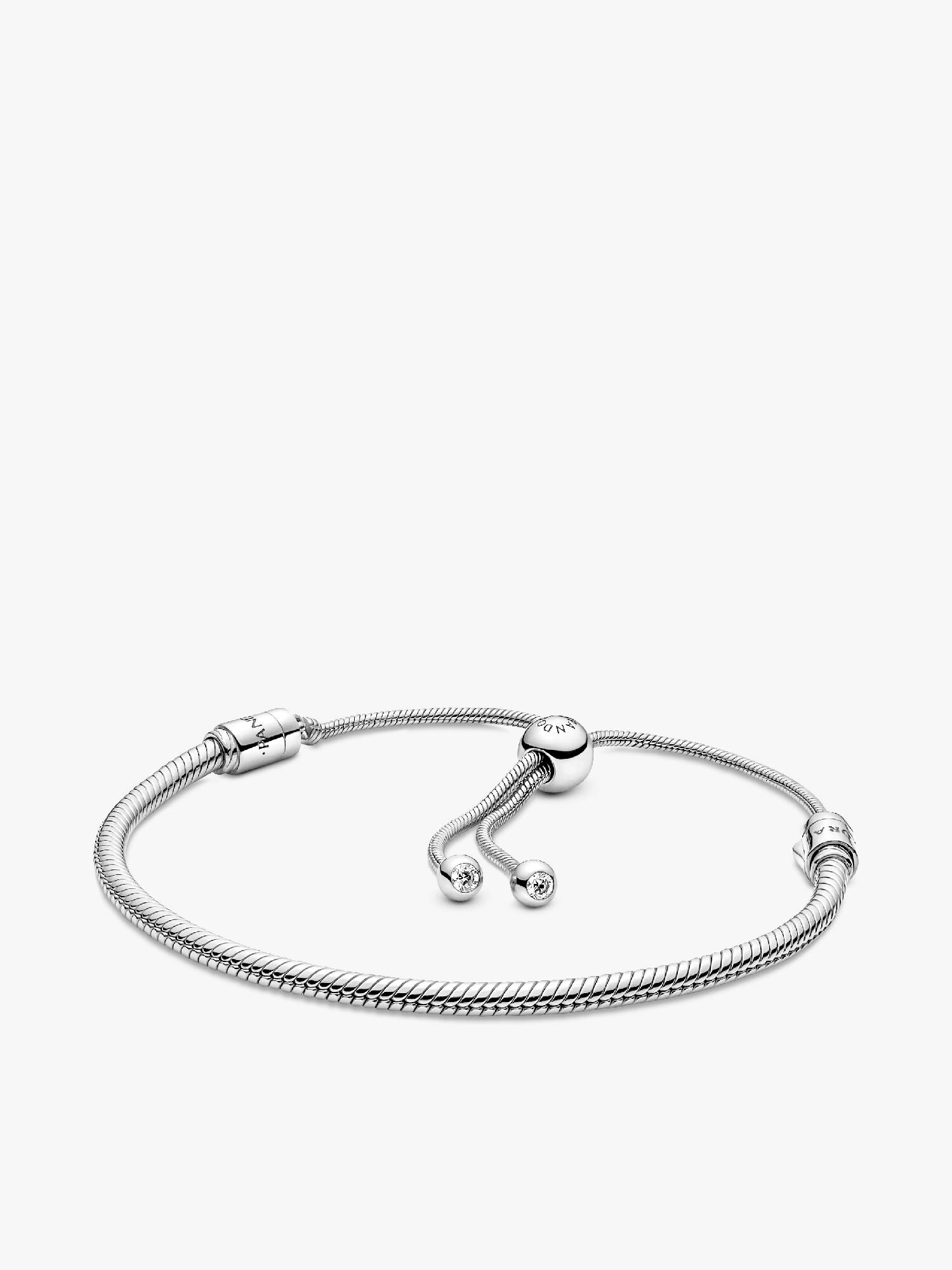 Snake chain-armband met schuifsluiting