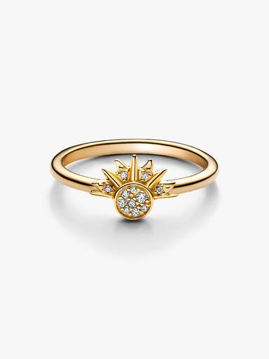Bague Céleste Soleil Scintillant